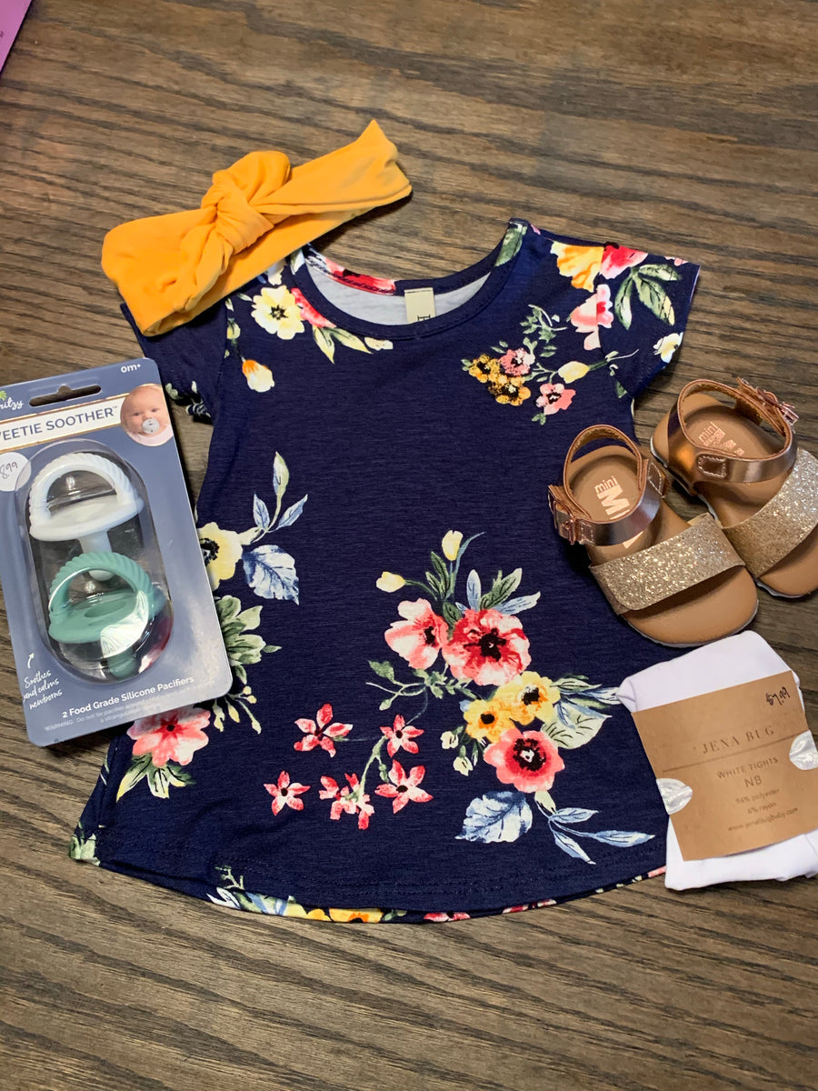 Baby Arabelle Sandals-Rose Gold – Just Enough Glam