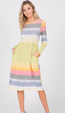 Rainbow Spring Dress