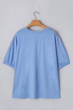 Leopard Print Patch Colorblock Plus Size T Shirt