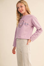 Miley GIRLS CROPPED BOXY TEE