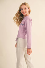 Miley GIRLS CROPPED BOXY TEE