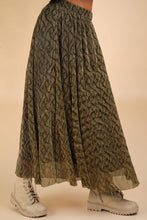 Plus - Foil Printed Skirt