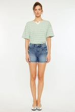 HIGH RISE MOM SHORT