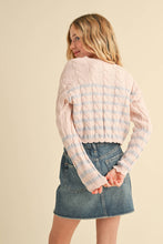 Madelyn CABLE KNIT BOXY CROPPED PULLOVER