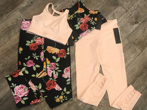 High waist Rose Parade Full Legging