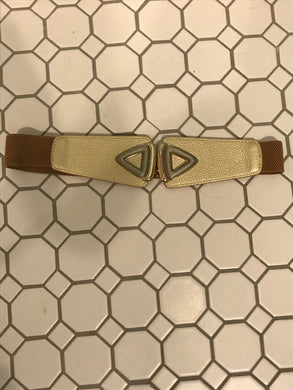 Triangle stretch belt