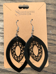 Lacey Double Point Earrings