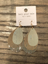 Triple Layer Teardrop Earrings