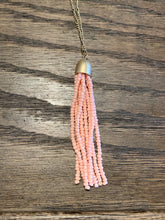 Erica Nikol Beaded Tassel Pendant