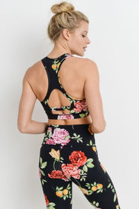 Rose Parade Racerback Sports Bra