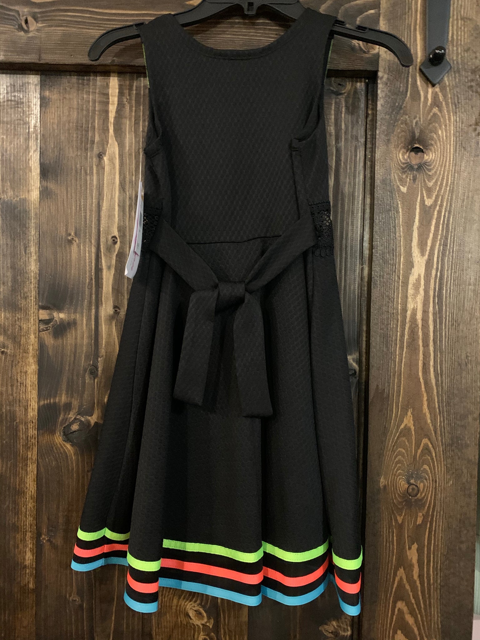 black neon dress Fred Perry Soho Neon Dress