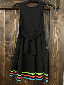 Black Neon Dress